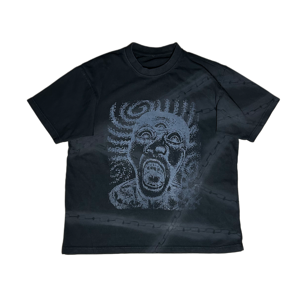 '2008s' Scr3amin' & Cha1ned '1 OF 1' Heavyweight Tee