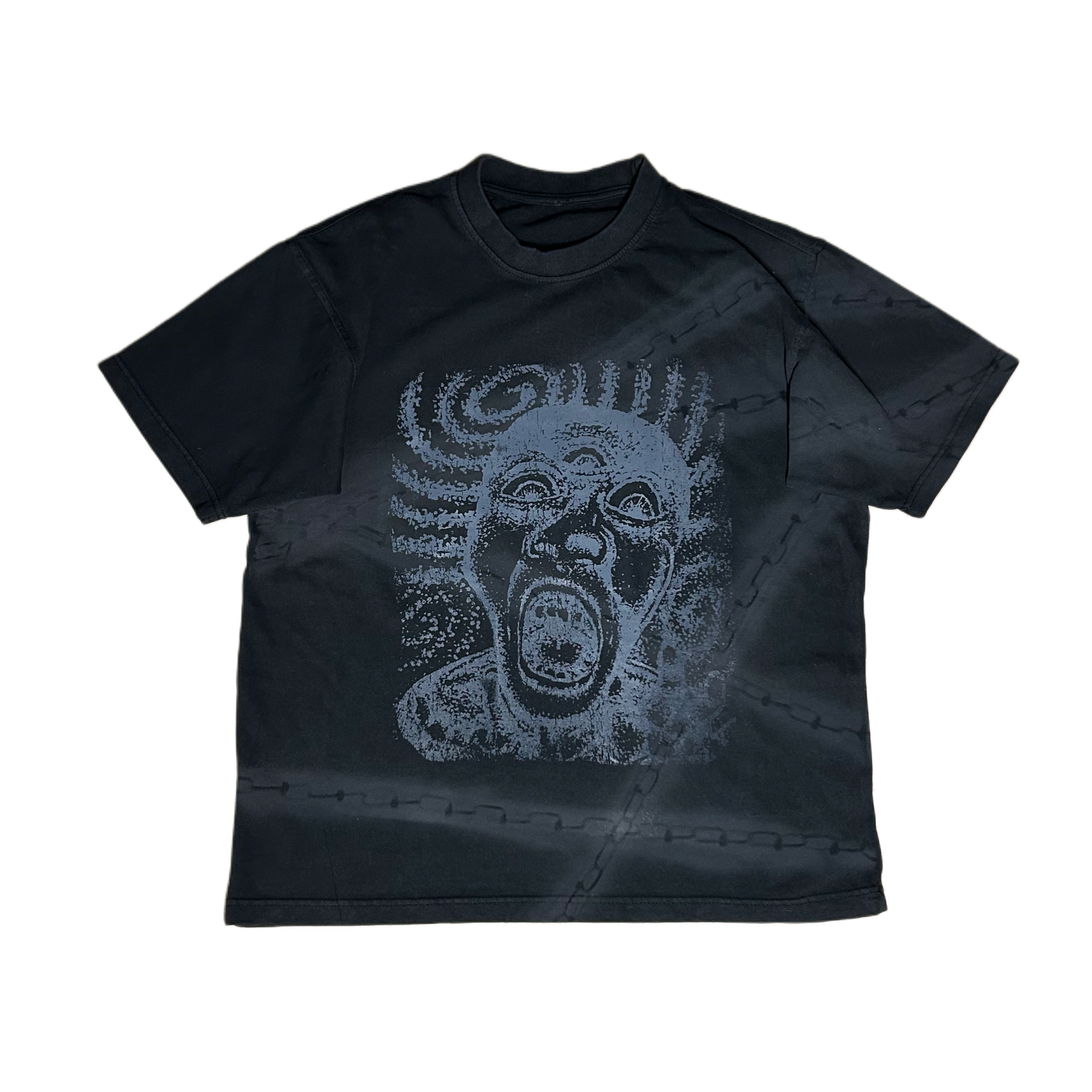 '2008s' Scr3amin' & Cha1ned '1 OF 1' Heavyweight Tee