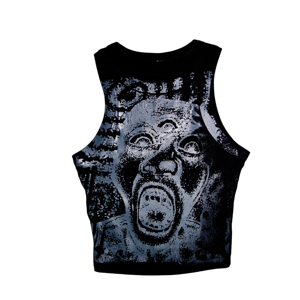 '2007s' Scr3am '1 OF 1' Cropped Tank 002