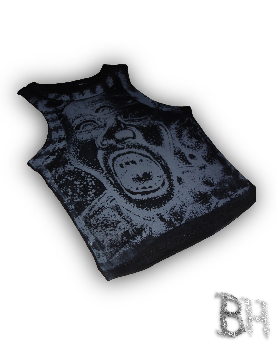 '2007s' Scr3am '1 OF 1' Cropped Tank 003