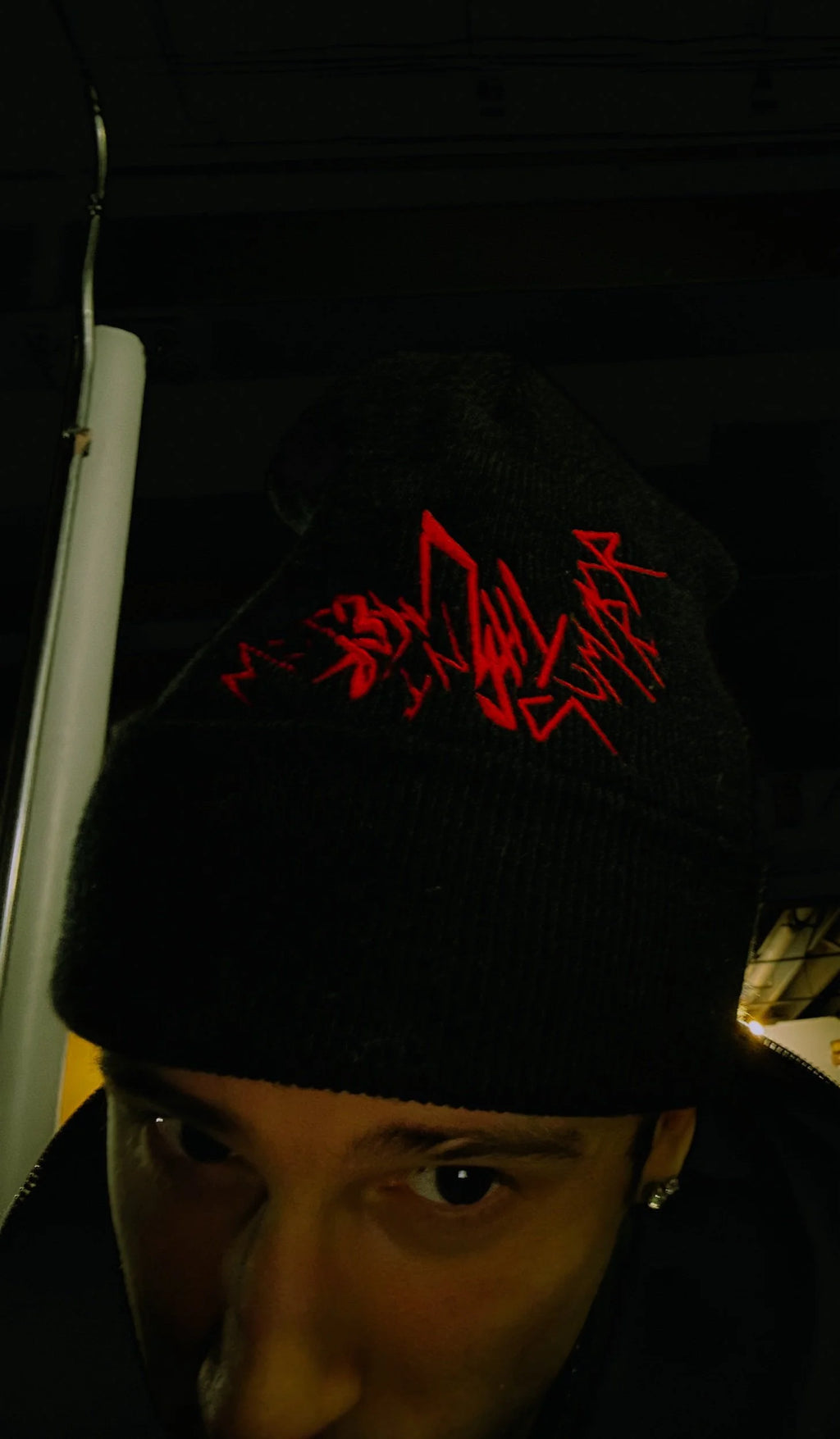 Met Her in The Summer Black Beanie