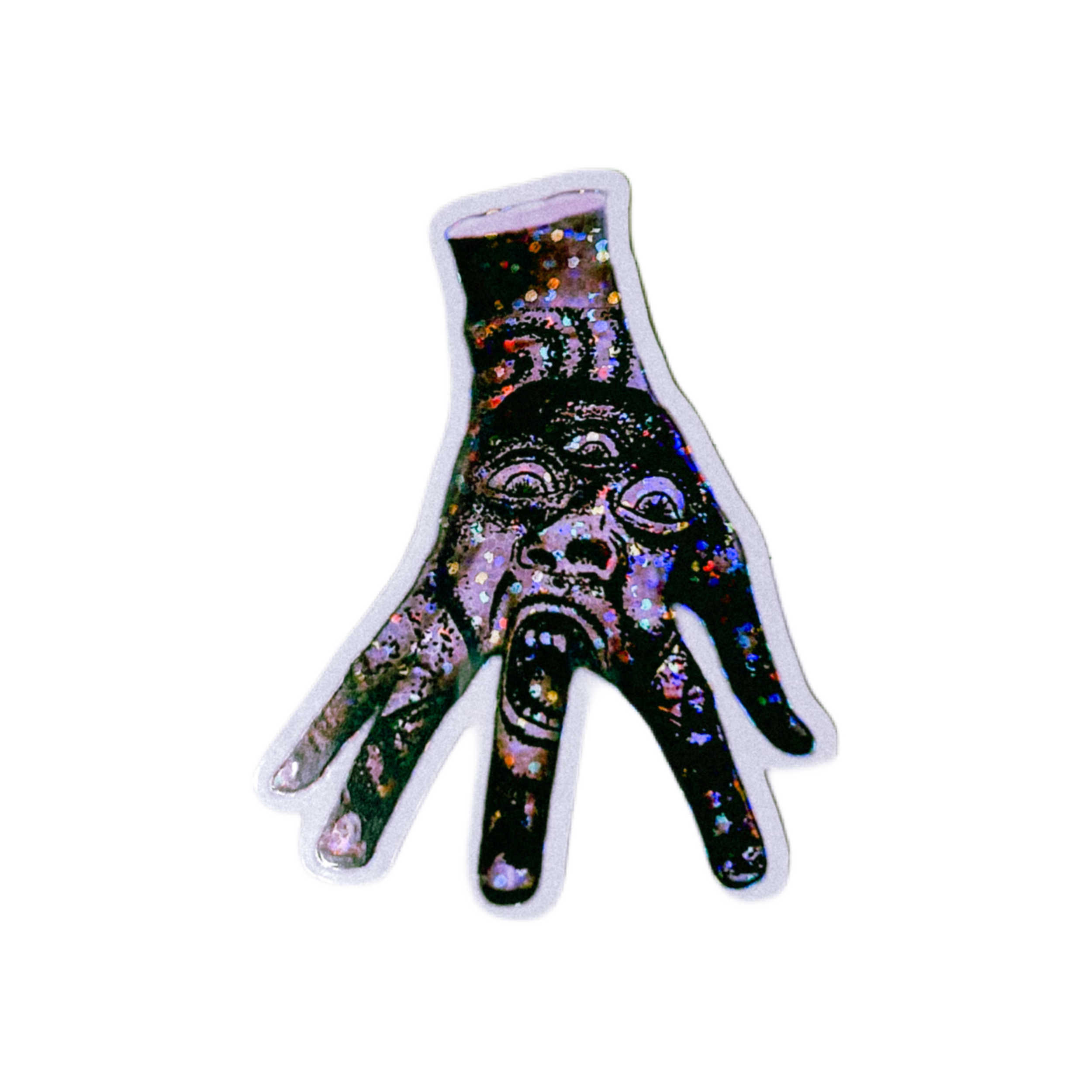 Scr3amin' Hands Sticker