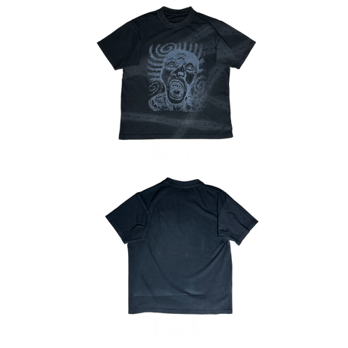 '2008s' Scr3amin' & Cha1ned '1 OF 1' Heavyweight Tee