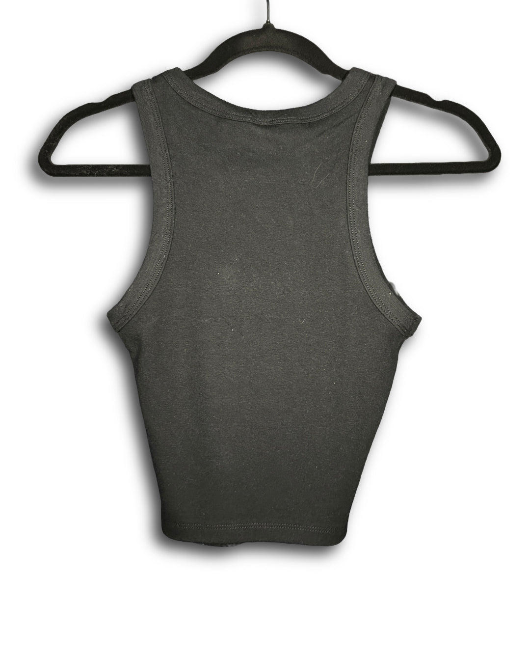 Ch3etah Print Cross '1 OF 1' Cropped Tank